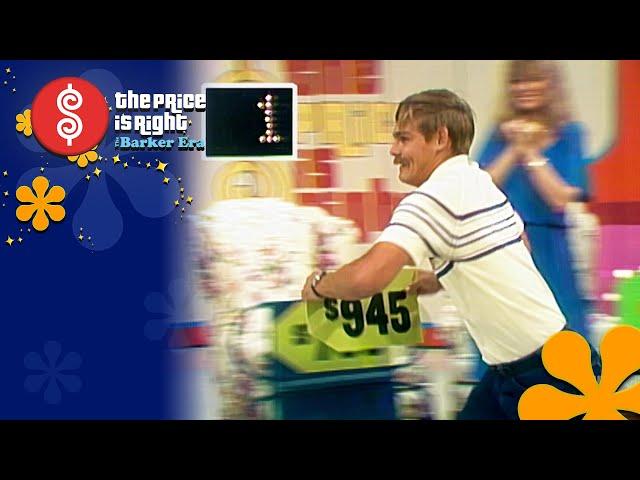 Contestant Makes Amazing Last Second Choice During Race Game | The Price Is Right 1982