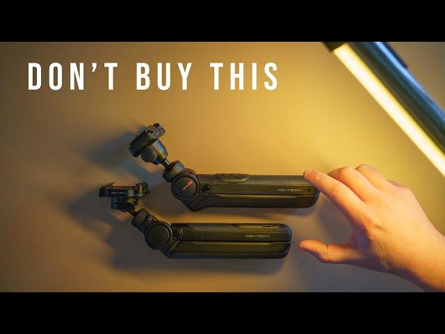 DON’T buy THIS vlog tripod - PGYTECH MantisPod