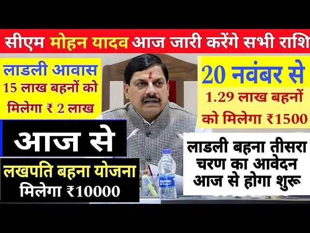 नया साल पर लाडली बहनों को मिलेगा उपहार | 25 नवंबर मोहन यादव का बड़ा फैसला | आवास राशि , तीसरा चरण