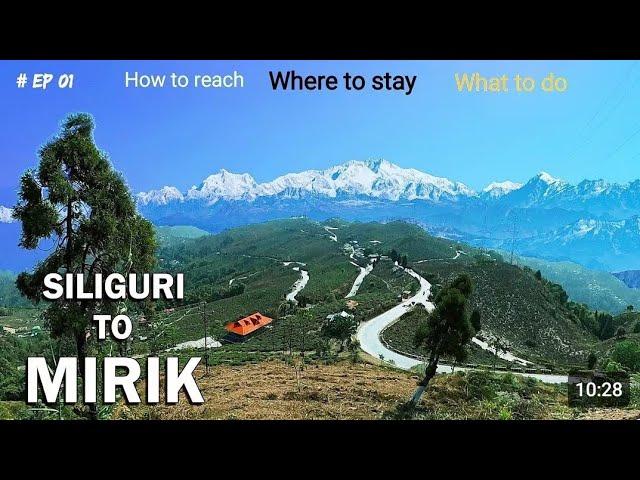 Siliguri To Mirik Travel By Road.