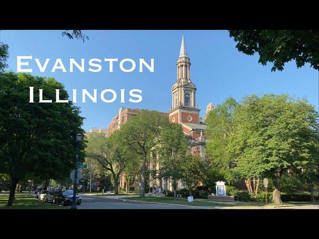 Evanston Illinois: Evanston History Center, Churches, Park, June 2021