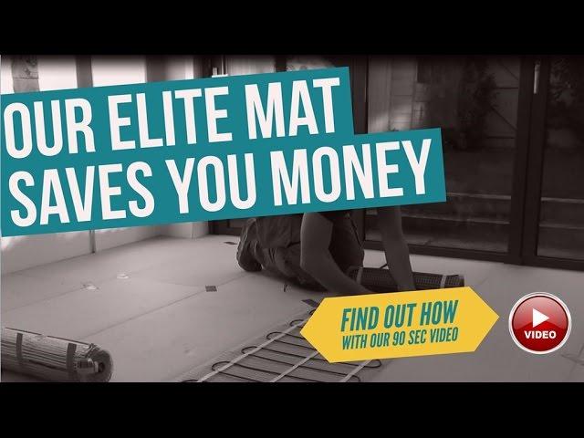 Benefits of Webtech Elite Underfloor Heating Mat