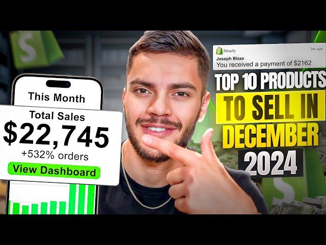 TOP 5 Products to Sell in December 2024 | DROPSHIPPING SHOPIFY