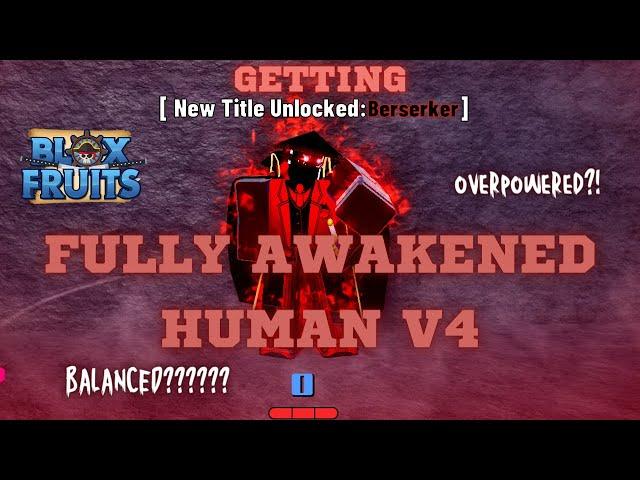 GETTING ALL GEARS FOR HUMAN V4 AWAKENING [ Bloxfruit ] [ Roblox ]