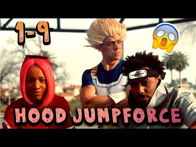 Naruto vs Goku ( Jumpforce ALL Parts 1-9 ) Hood Anime