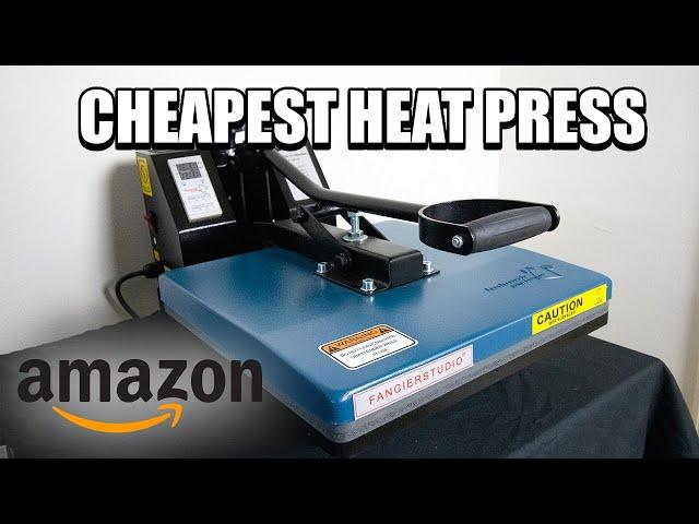 CHEAPEST 15x15 Heat Press on Amazon | FancierStudio Heat Press