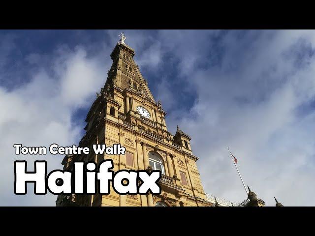 Halifax Town Centre Walk | Let's Walk 2020