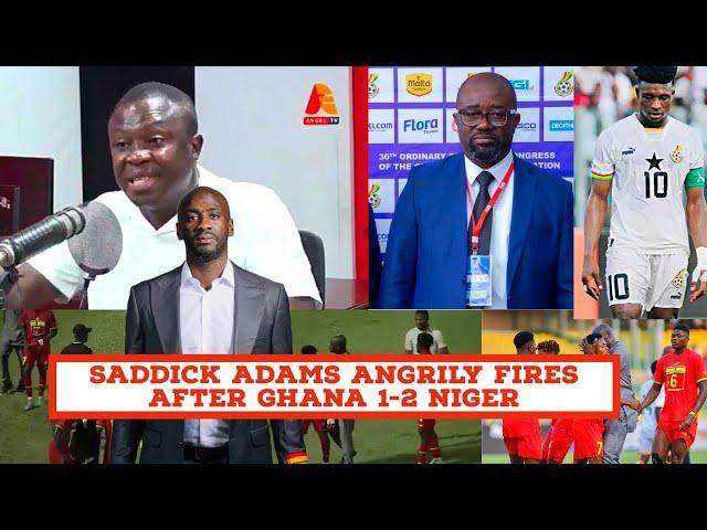 SADDICK ADAMS ANGRILY FIRES BLACK STARS COACH, KURT TO RESIGN, THIS IS A MESS!! REVEALS DEEP SECRETS