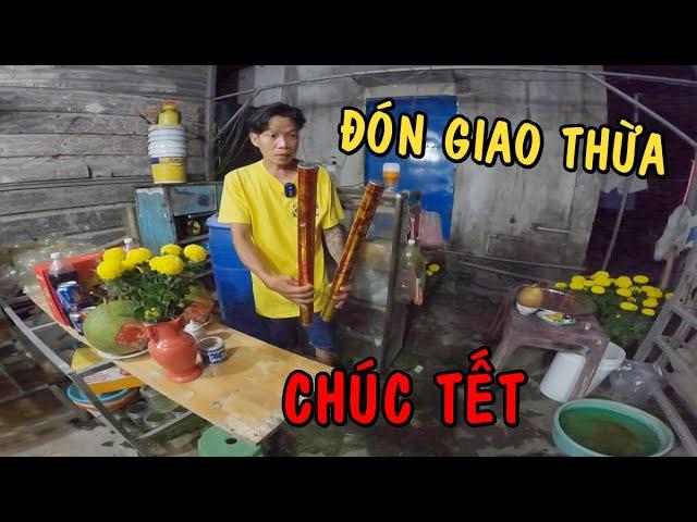 Ông chủ trại cá Betta đón GIAO THỪA chúc Tết đầu năm may mắn