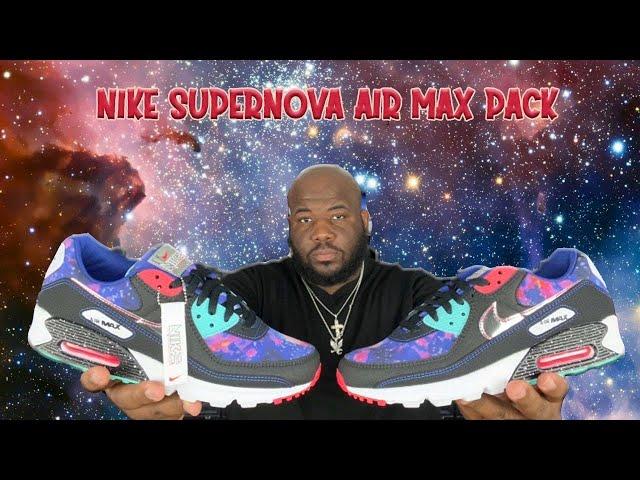 SUPERNOVA 2020 PACK  AIR MAX GALAXY 90s IN HAND REVIEW