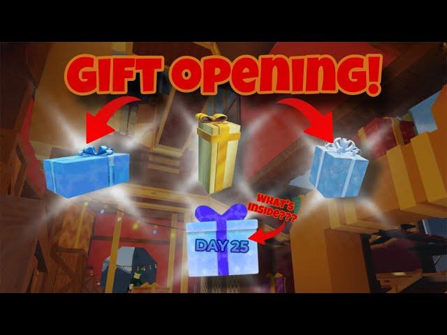 OPENING the 3 CHRISTMAS GIFTS and the LAST advent door in Oaklands! (V.1.72.1)