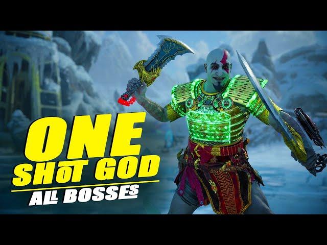 One Shot God   All Bosses | NG+25 | God Of War Ragnarok