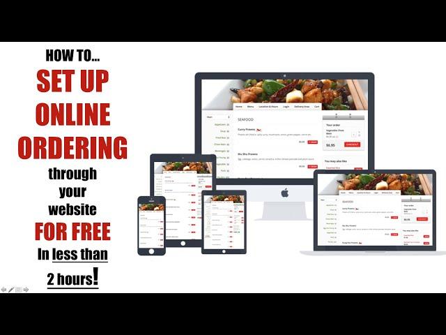 How to build a FREE online ordering app for your restaurant