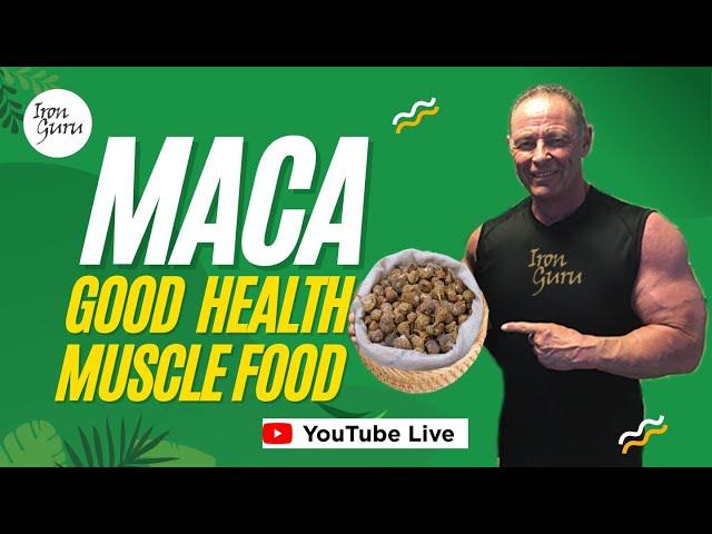 MACA für Muskeln und Potenz mit Wolfgang Franke 60 Jahre Bodybuilding