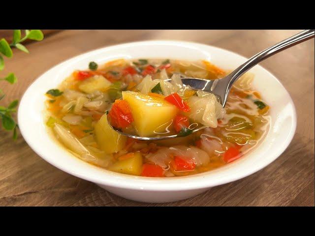 Blood sugar drops immediately! This soup recipe is a real treasure!