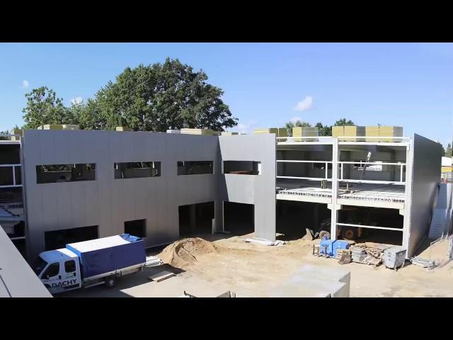 ZEMAT TECHNOLOGY GROUP - new production hall, 120 days time lapse