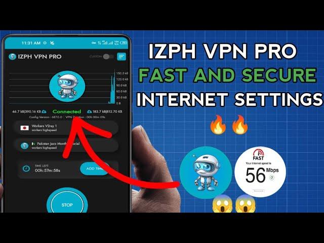 How To Setup IZPH VPN PRO For Fast and Secure Online Browsing