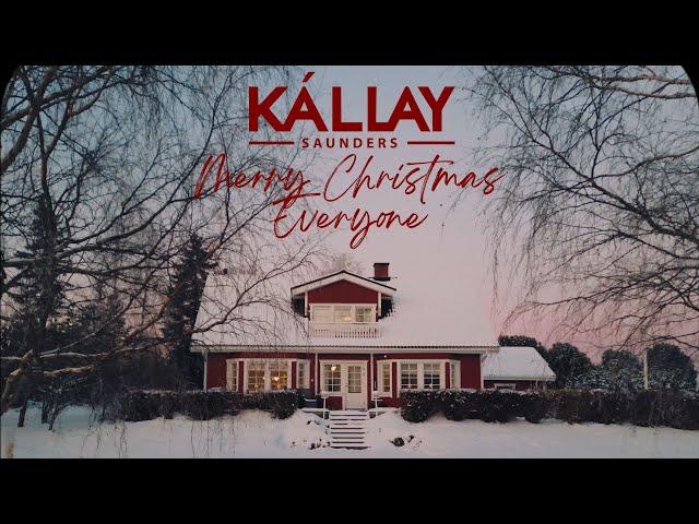 Kállay Saunders - Merry Christmas Everyone (Official Music Video)