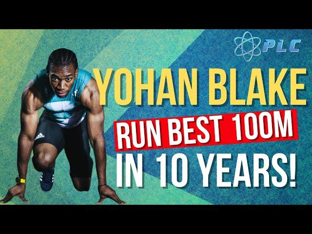 Yohan Blake 9.85 100M Breakdown (Best Time In 10 Years)