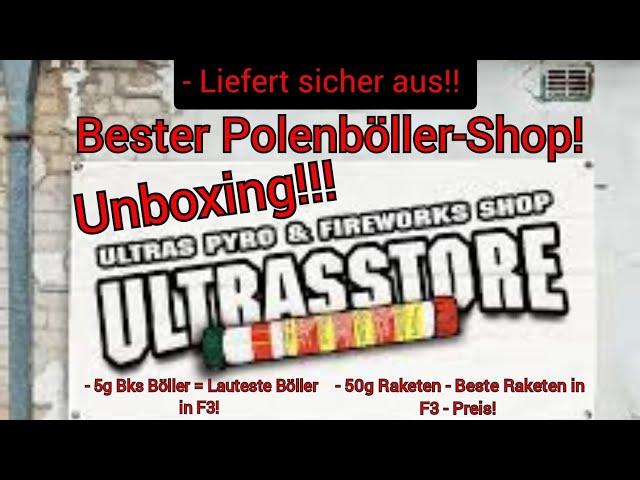 Bester Polenböller-Shop - Ultrasstore Unboxing!