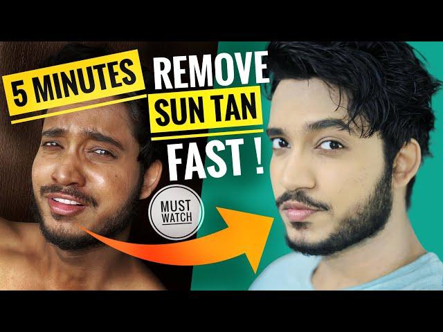 Remove BODY TAN FAST | Most Effective SUN TAN Removal Home Remedy | REMOVE FACE TAN 