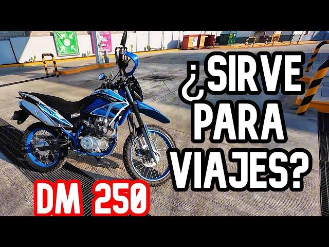 Dm250 ¿sirve para viajes cortos?