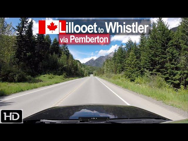 Lillooet to Whistler  Scenic Drive BC Canada!