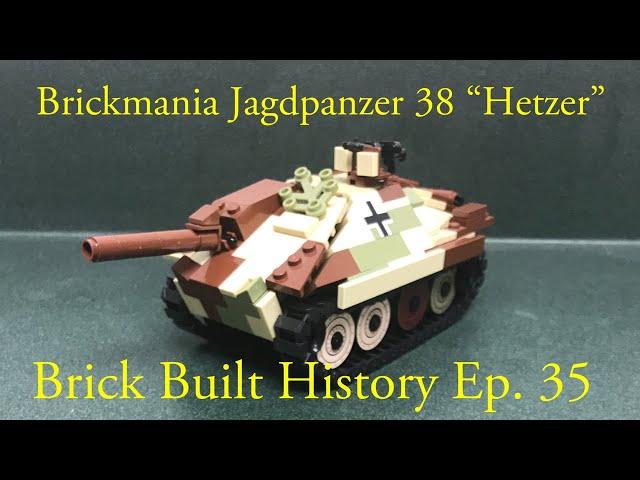 Brickmania Jagdpanzer 38 “Hetzer” Brick Built History Ep. 35