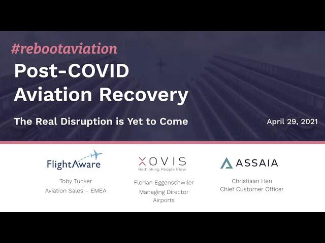 Webinar #11: Post-COVID Aviation Recovery - the Real Disruption is yet to Come