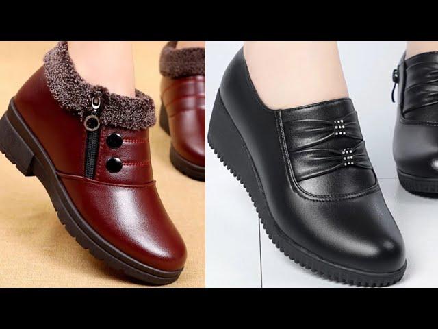 2024 WINTERS SHOES WINTER BOOTS TOP DIFFERENT FOOTWEAR DESIGN LADIES BEST SHOES COLLECTION