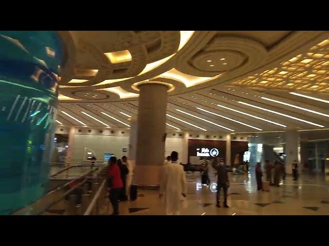 Big fish tank. Jeddah Airport. Saudi Arabia