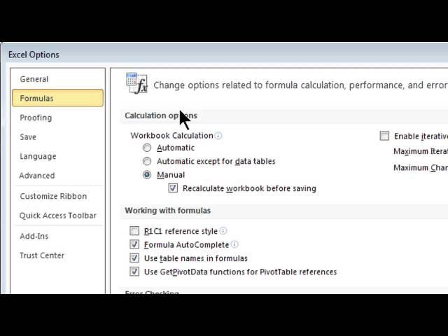 How to Automatically Update Excel 2010 : Tips for Microsoft Office & Windows