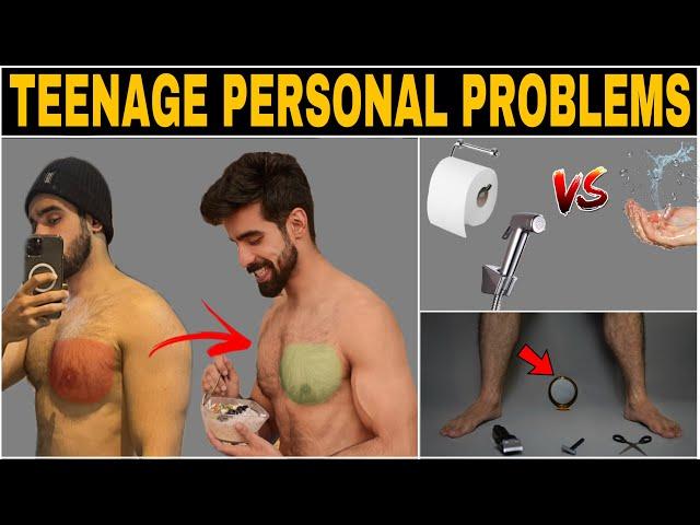 Teenage * PERSONAL* Problems| Life saving hacks for men| Guy problems | Men Personal Problems