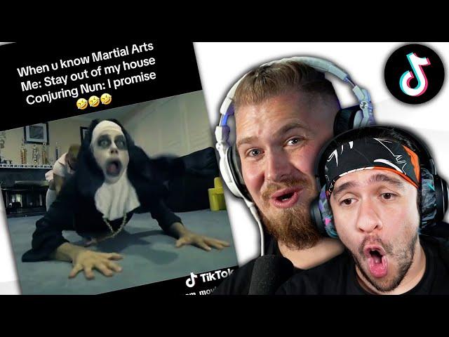 Reacting to my MOST LIKED TikToks with EddieVR