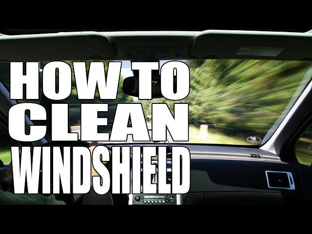 How To Clean & Protect Your Windshield - Masterson's Car Care - Auto Detailing