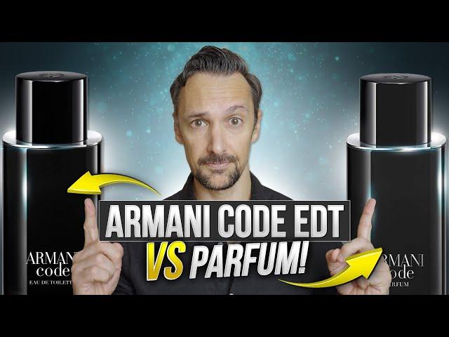 Armani Code EDT vs Parfum! The Best Armani Code For Men.