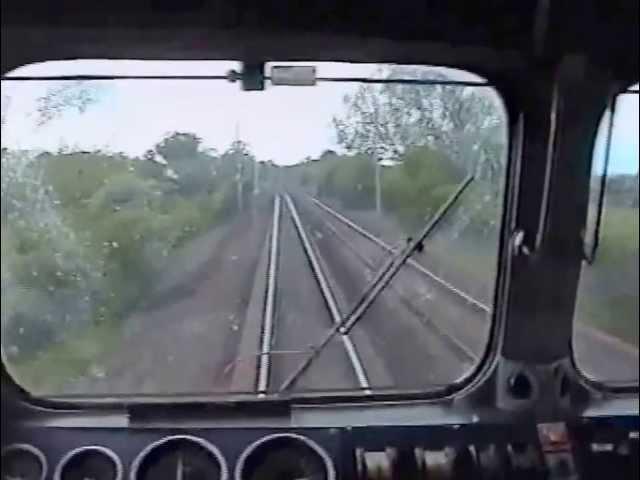 87015 Milton Keynes - Coventry. Driver's eye view cab ride.