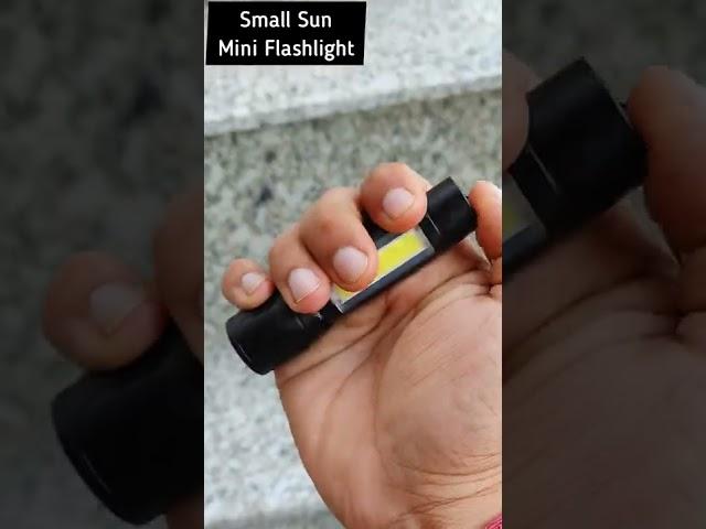 Powerful mini flashlight/small sun