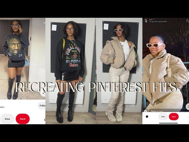 recreating "that girl" pinterest outfits! 2022 style inspo