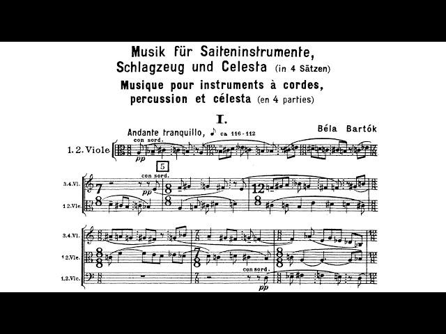 Béla Bartók - Music for Strings, Percussion and Celesta, Sz. 106