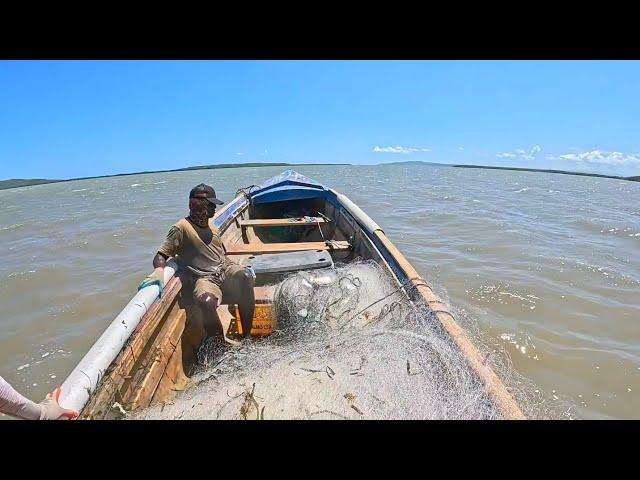RAW UNEDITED FOOTAGE PULLING 1 NET SET IN DARK WATERS‼️
