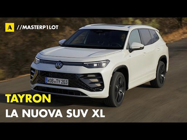 Volkswagen TAYRON 2025 | Ha SETTE posti e (volendo) anche il DIESEL...