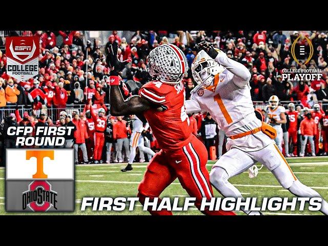 CFP First Round HALFTIME HIGHLIGHTS: Tennessee Volunteers vs. Ohio State Buckeyes | ESPN CFB