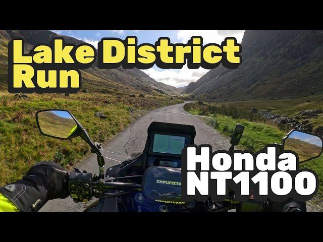 Honda NT1100 - Lake District Run Vlog Version