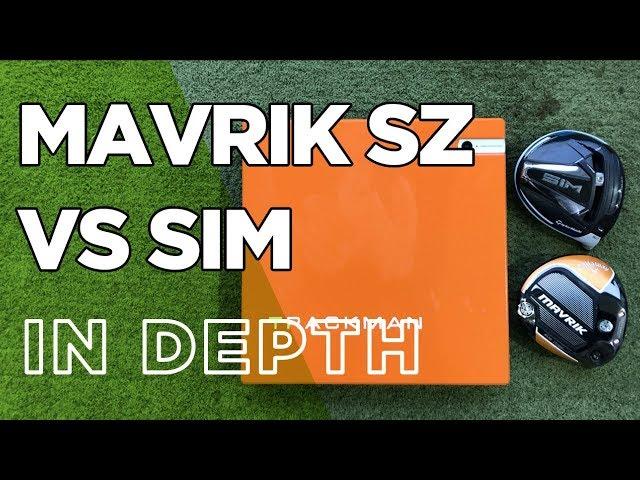 TAYLORMADE SIM DRIVER V CALLAWAY MAVRIK SZ DRIVER: LOW SPIN BATTLE IN DEPTH