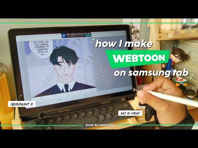 tips & tutorial on creating a webtoon for beginners ️