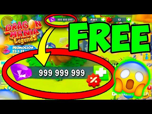 How To Get GEMS For FREE in Dragon Mania Legends! (New Glitch)