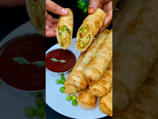 Potato Spring Roll Recipe | Ramadan 2025 Iftar Special | iftar boiled egg roll #shorts #springroll