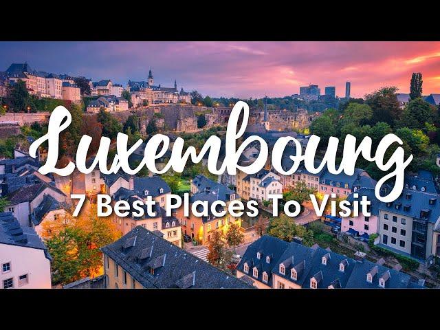 LUXEMBOURG TRAVEL | Highlights of Luxembourg Country + Travel Itinerary