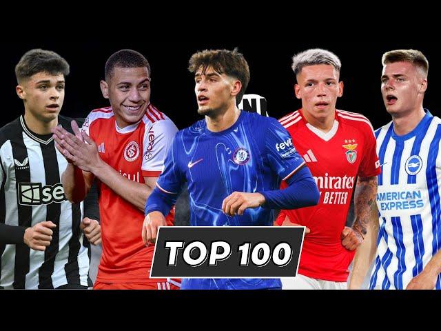 Ranking Top 100 Best Young Players 2024 | Future Of Football | Part 1